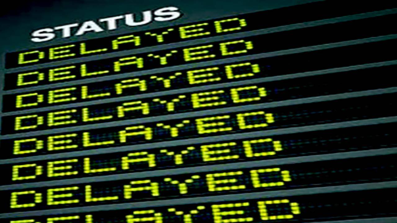 Twenty flights have been affected by the storm in the Canary Islands 