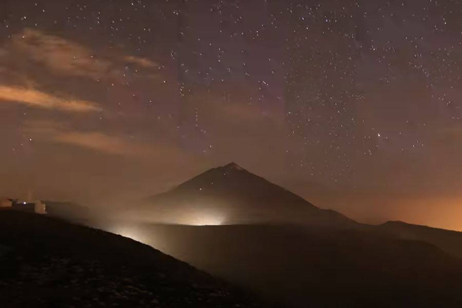 Time lapse video at Teide shows the amazing mix of weather in the last week