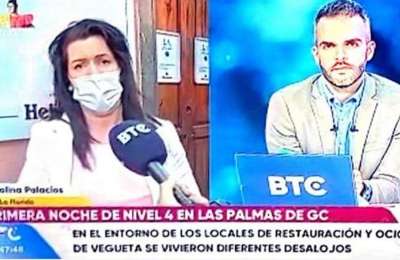 Bar owner goes on TV and accuses police of lying about her breaking restrictions