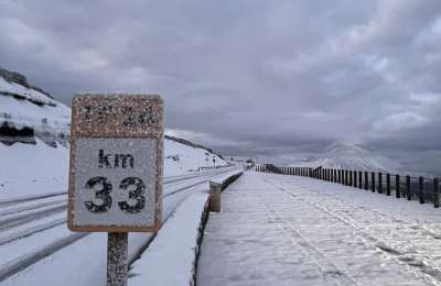 Two main access roads to Teide are still closed due to snow