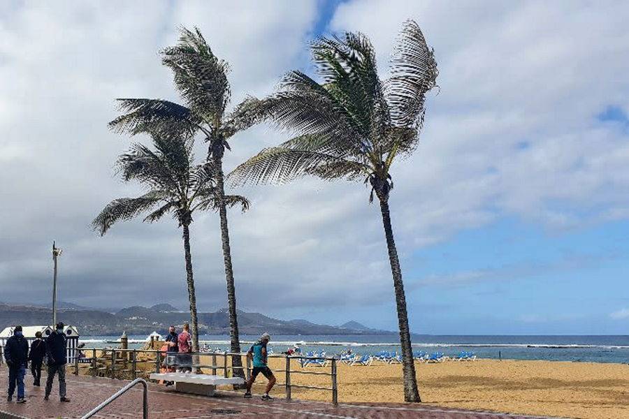 AEMET extends the yellow weather warning for strong winds 