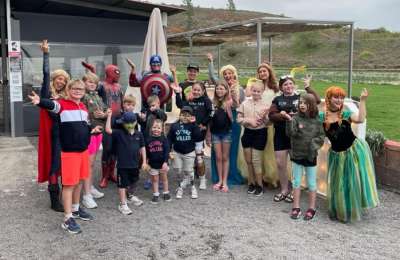 Amp Camp Kids are the real Superheroes at Finca Tres Roques