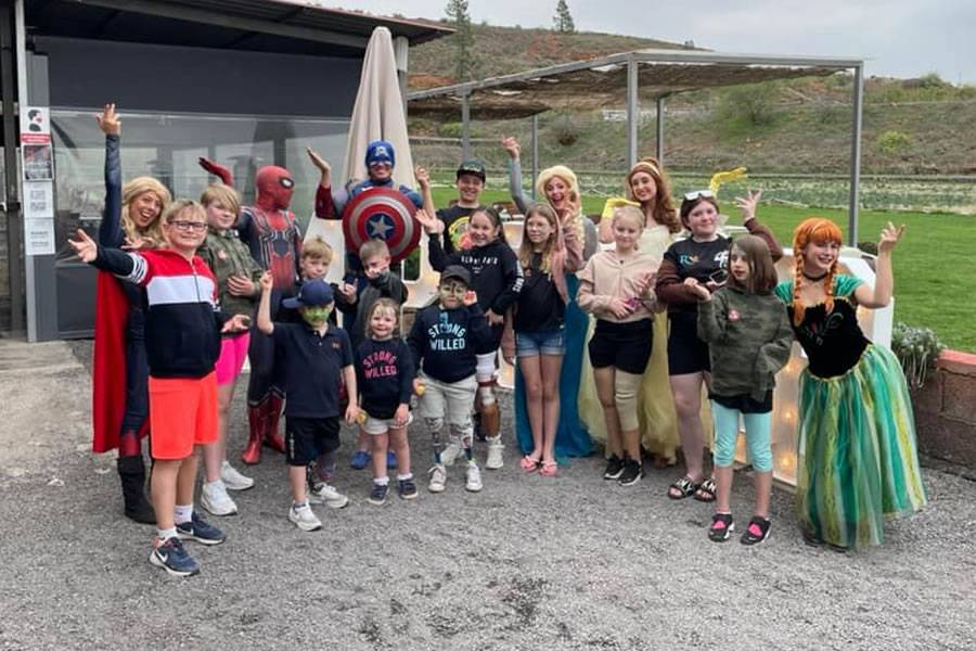 Amp Camp Kids are the real Superheroes at Finca Tres Roques