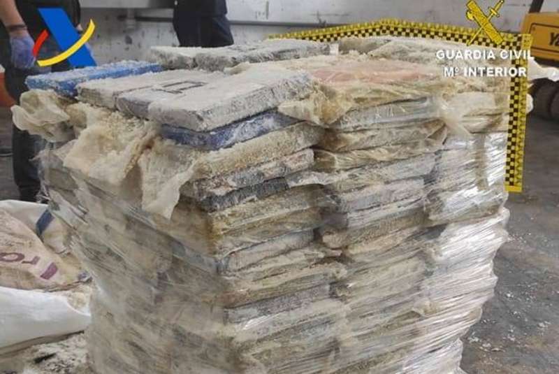 Cocaine shipment worth 32 million euros intercepted in the Canary Islands