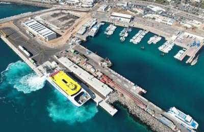 The new port in Playa Blanca will have 155 new berths for leisure boats