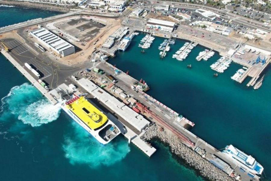The new port in Playa Blanca will have 155 new berths for leisure boats