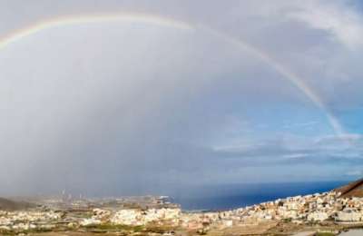 AEMET forecasts that the rains will hit the south of the islands today