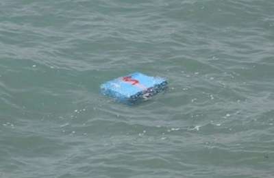 A second bundle of drugs is washed up in 24 hours