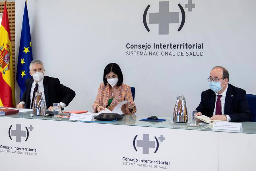 The Interterritorial Council debates the use of masks indoors today