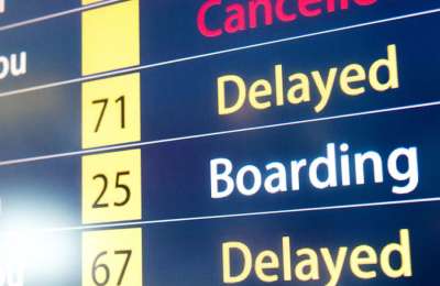 Strong winds from Storm Celia start to affect the islands airports