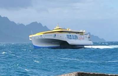 Chaos on board ferries due to stormy weather and sea conditions