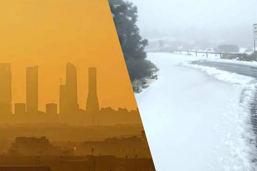 Calima in Madrid, snow in the Canaries, Storm Celia affects all of Spain’s weather!