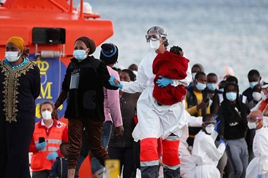 The arrival of boats from Africa has dropped to the lowest level in two years 