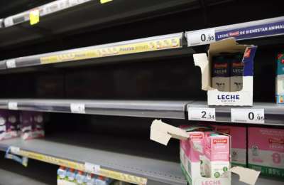 Panic buying in the Canary Islands increases food purchases by 25%