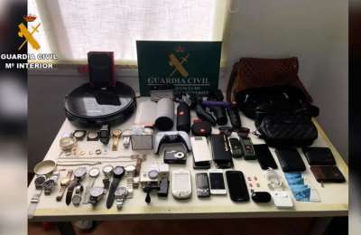 Two men arrested for 15 burglaries in tourist accommodation in the south of Tenerife