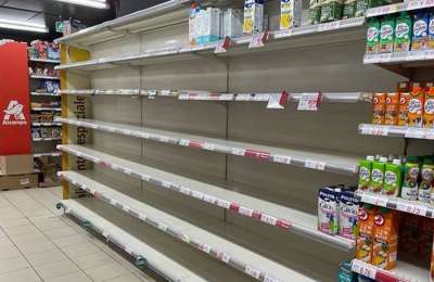 Supermarkets are now allowed to limit purchases if there is a risk of shortages