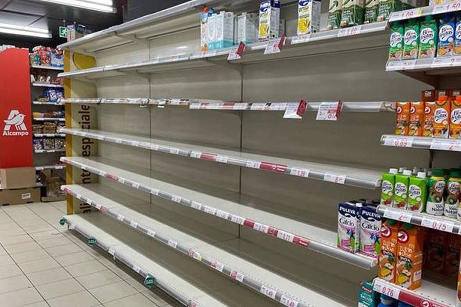 Supermarkets are now allowed to limit purchases if there is a risk of shortages
