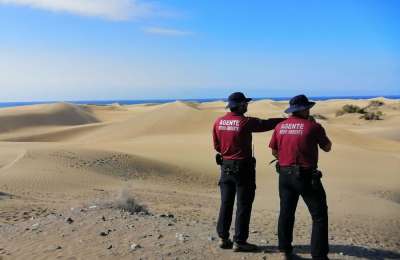 German tourist is sentenced to 4 months in jail for refusing to leave the Maspalomas Dunes