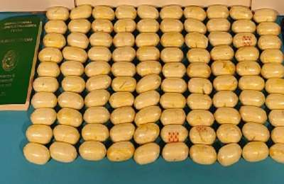Drug mule arrested at Canaries airport carrying more than a kilo of cocaine