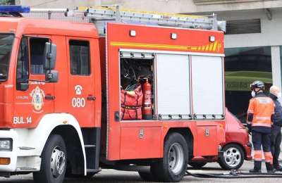 Four injured in accident in taxi that ended up on its roof in Tenerife