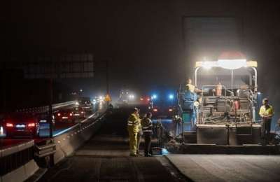 Resurfacing work on the TF-1 motorway continues this week from Monday to Friday