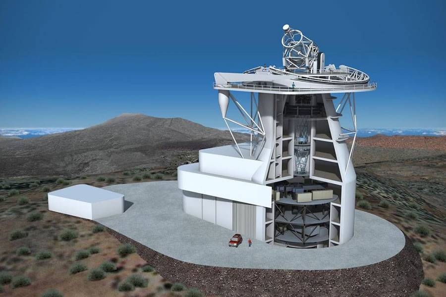 The new European Solar Telescope is being constructed in La Palma