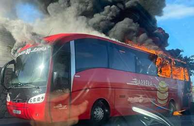 29 school children were on coach that caught fire in San Miguel de Abona