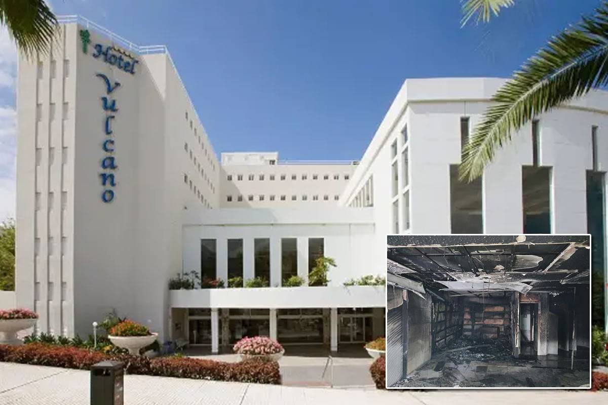 More than 600 guests evacuated because of fire at Tenerife hotel 