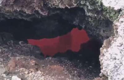 VIDEO: Five months after the end of the eruption on La Palma you can still see molten lava