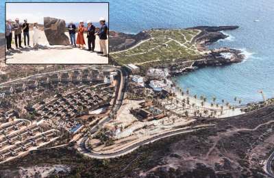 The first stone of the new Cuna del Alma luxurious tourist village is laid in Adeje 