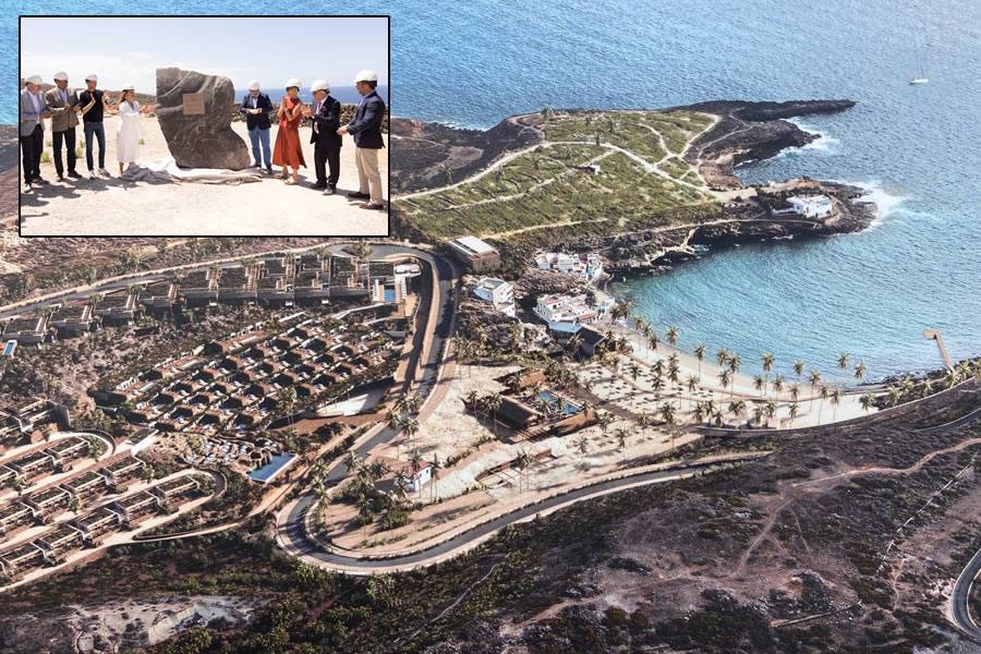 The first stone of the new Cuna del Alma luxurious tourist village is laid in Adeje 