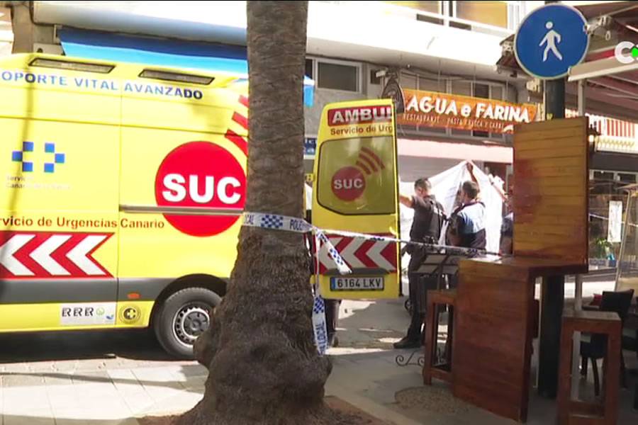 VIDEO: Woman killed in an apartment in Los Cristianos
