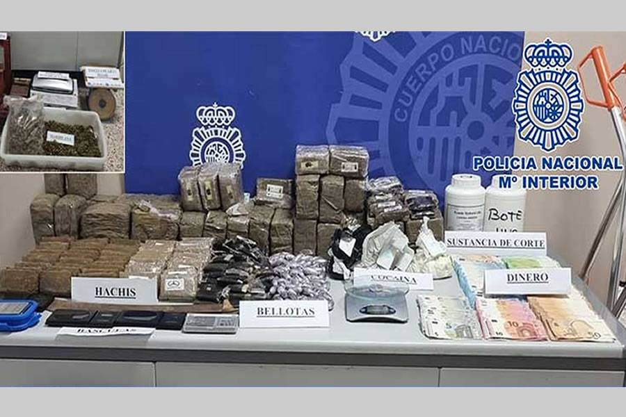 VIDEO: National Police raids on houses belonging to drug dealers in Tenerife