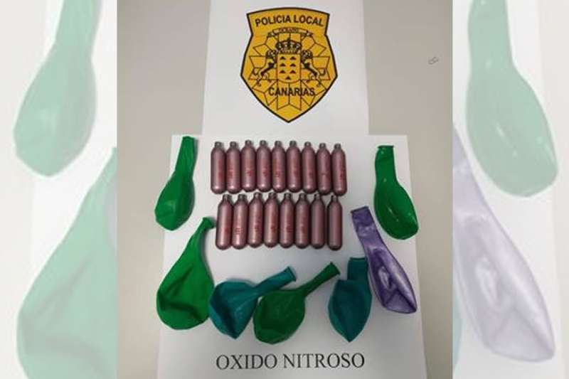 Local Police arrest man selling ‘laughing gas’ to tourists