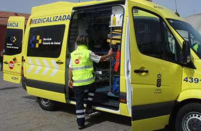 A grandmother and her young grandson knocked over by a car in Los Cristianos