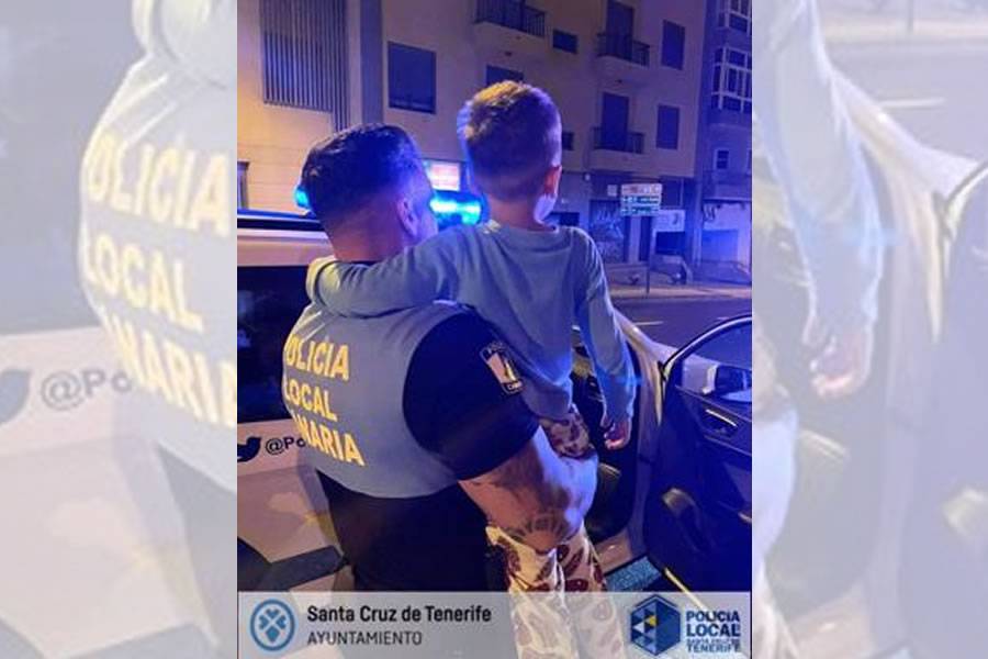 6-year-old child found wandering streets of Tenerife while his mother was out partying