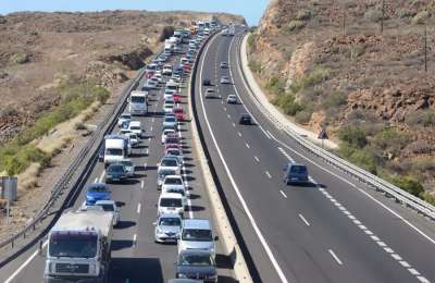 The project for a third lane on all of the TF-1 motorway is underway