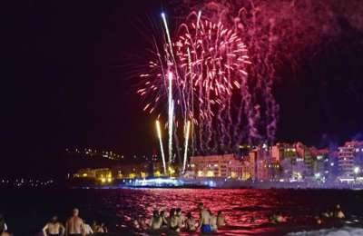560 kilos of fireworks will be launched for the ‘Noche de Fuegos’ in Las Canteras