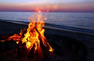Tenerife is in a forest fire alert period during San Juan fire festivals