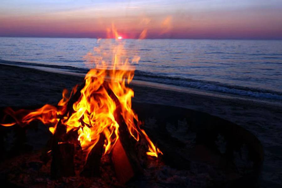 Tenerife is in a forest fire alert period during San Juan fire festivals