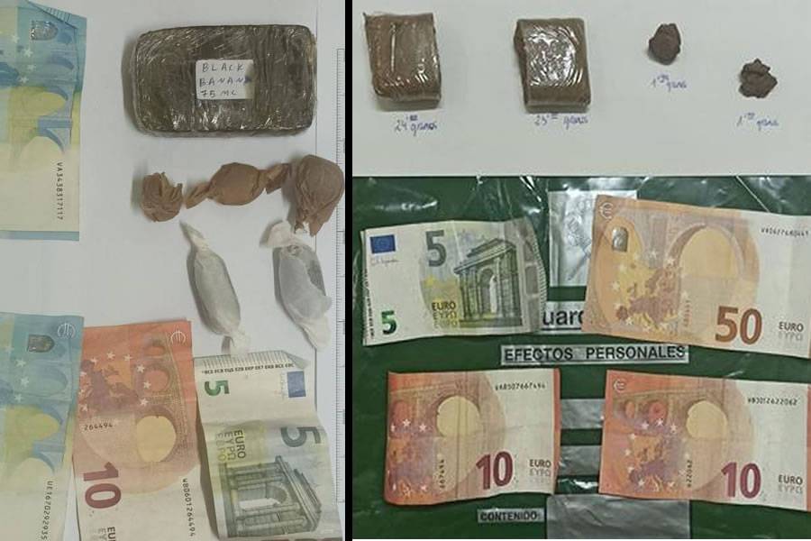 Two drug dealers arrested in Las Chafiras and San Isidro 