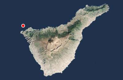 2.5 magnitude earthquake detected off the coast of Tenerife