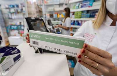 Sales of Covid antigen tests have tripled as infections continue to increase