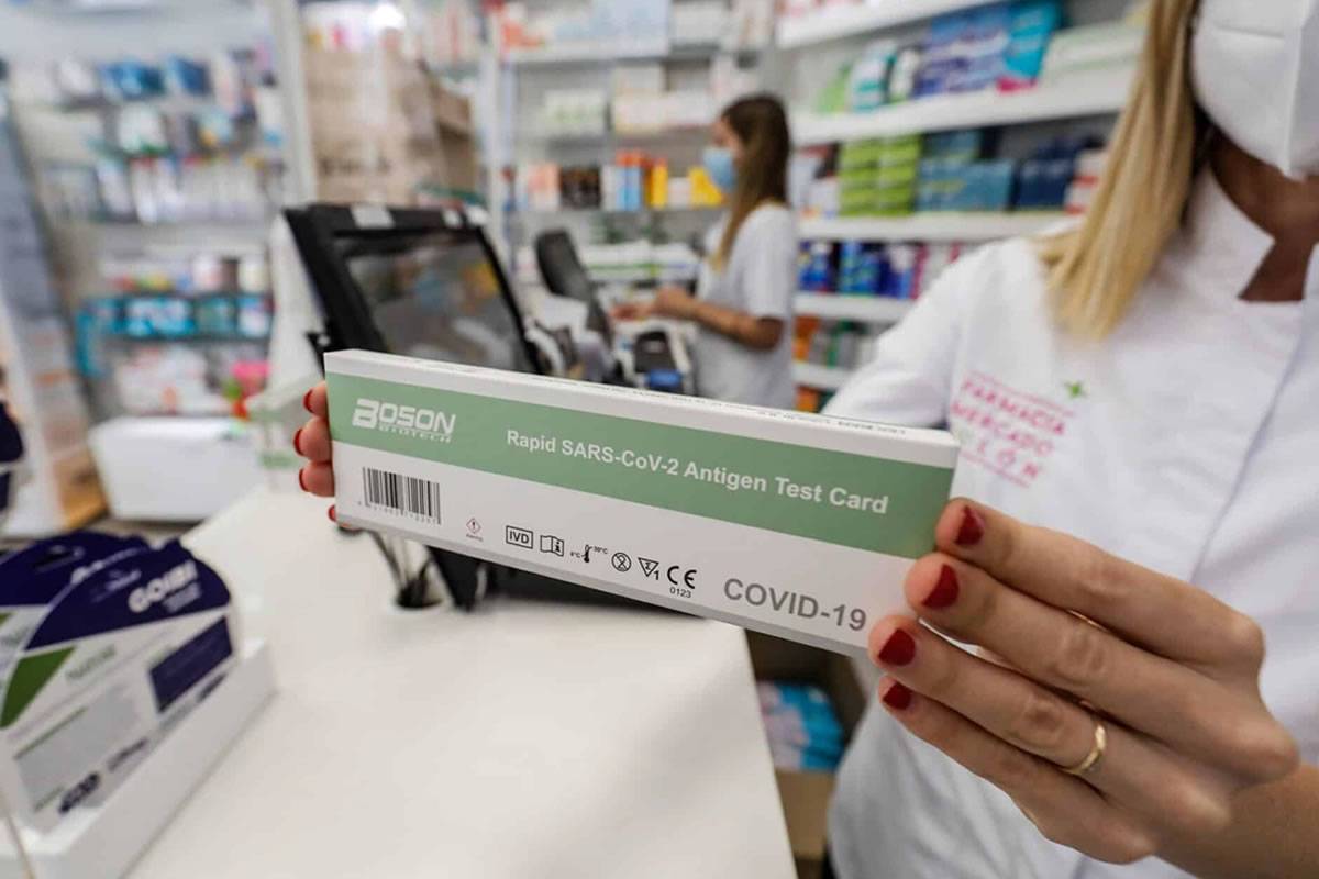 Sales of Covid antigen tests have tripled as infections continue to increase