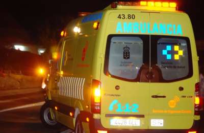 Five injured, one seriously, when a car rolled down a ravine in Guía de Isora
