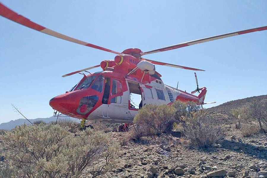 Missing tourist is found with sunburn, head injuries and very disoriented