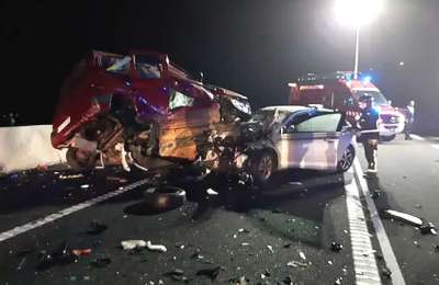 Four car accident in Guía de Isora claims the life of a woman with several more injured