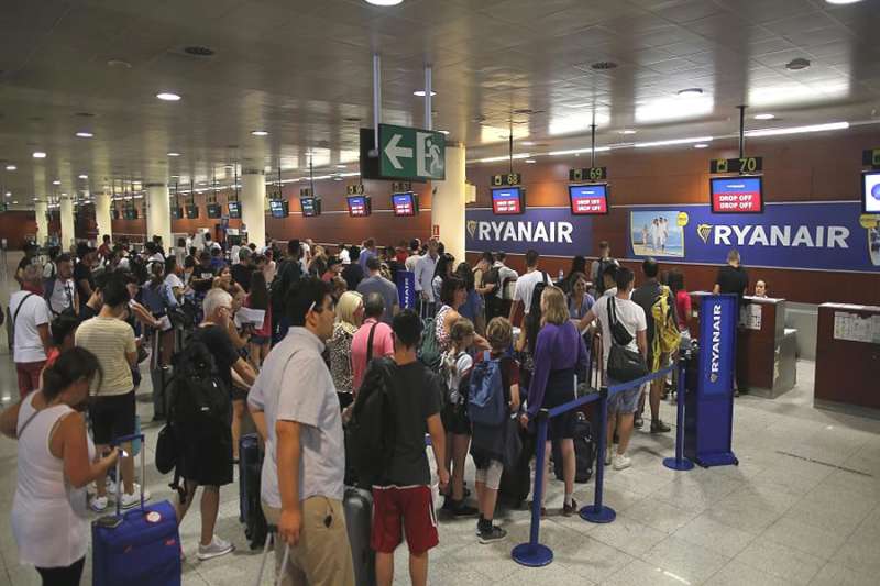 Ryanair strikes: 91 flights were cancelled or delayed on Wednesday