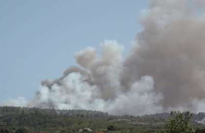 FOREST FIRE DAY 2: It has doubled in size overnight and has spread to La Guancha