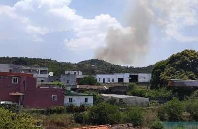 A second fire breaks out in Tenerife, this time in El Tanque